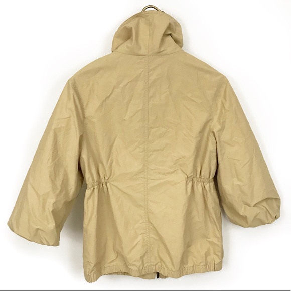 Vince lightweight khaki 3/4 sleeve jacket - Picture 3 of 5